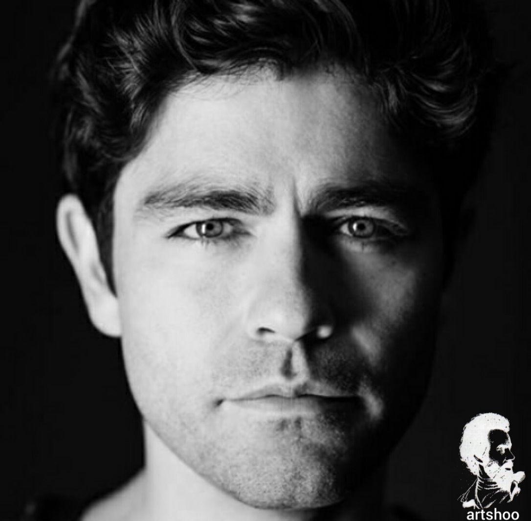 مدل پرتره سیاه قلم